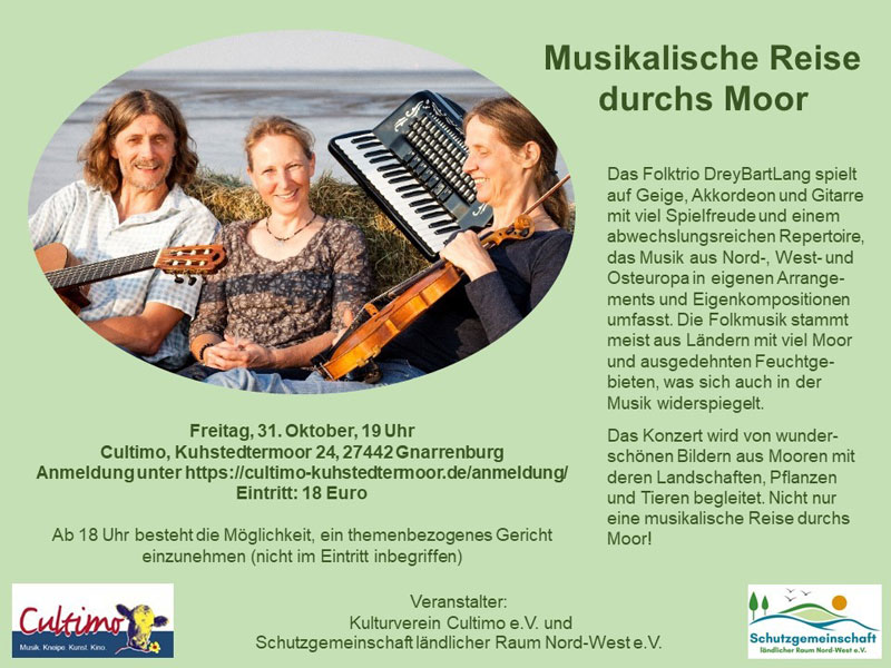 Musikalische Reise durch das Moor