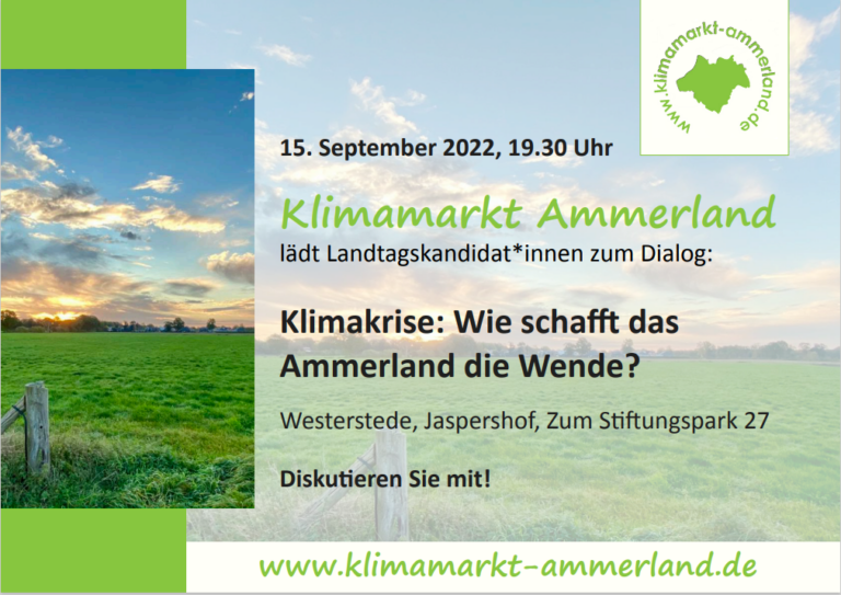 Klimamarkt Ammerland lädt ein